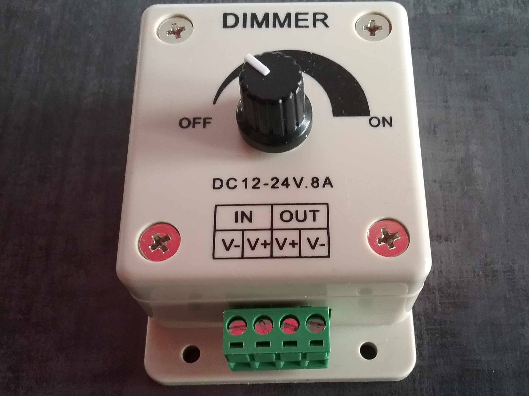 Acheter Dimmer variateur à Bouton Au Pays des Leds